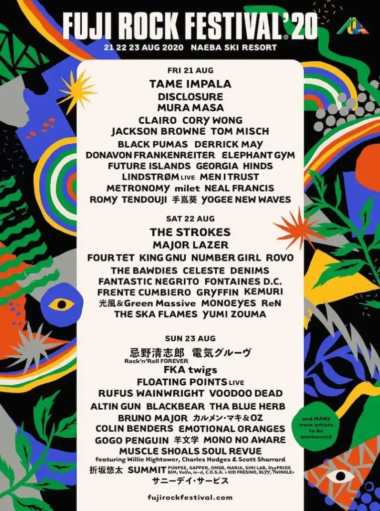 FUJI ROCK FESTIVAL 2020